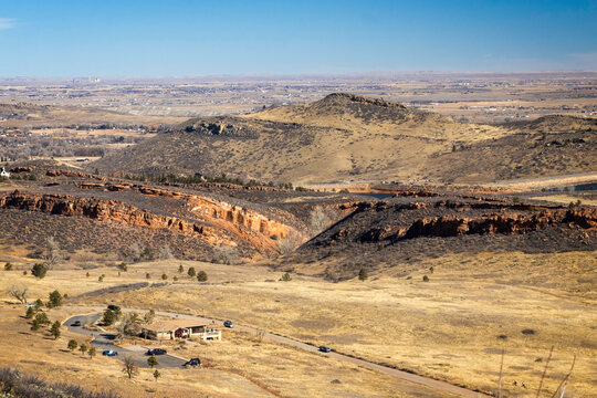 The View from Lory State Park looking East over the Northern Colorado Front range