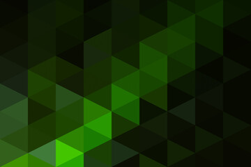 Obraz premium a digital abstract artwork featuring a pattern of colorful geometric triangles, commonly used for creative purposes, modern branding, annual report covers, brochures, or digital media