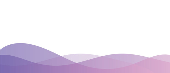 抽象的なウェーブのグラデーションの背景　流体シェイプの波の素材　紫　ピンク