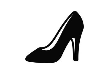 High Heel Shoe Silhouette