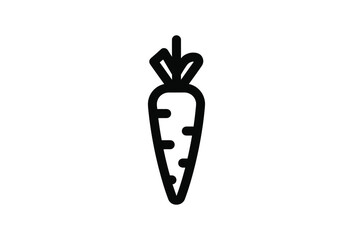 Simple Carrot Icon