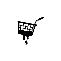 Deep Fryer Basket Lifting Fries with Dripping Oil