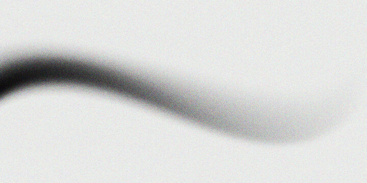 Wavy grain gradient texture. Black stippled flowing line background. Grunge noise dot work wallpaper for banner, poster, brochure.