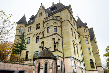 Obraz premium Cumberland Castle in Gmunden - Austria