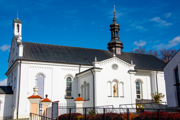 Naklejka premium Roman Catholic Parish of St Barbara in Grodzisko Dolne - Poland