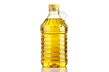A single bottle Of Cooking Oil For Cooking Ingredient, isolated on white background.png