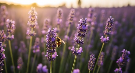 Fototapeta premium lavender field in provence france
