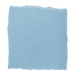 Obraz premium PNG Textured blue torn paper sheet