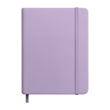 PNG Elegant purple notebook cover.