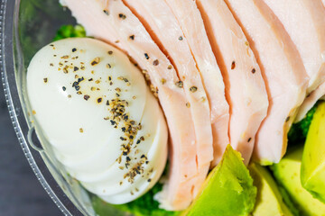 健康を意識したサラダボウル