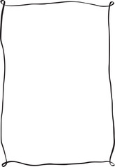 Whimsical Coquette Frame Border