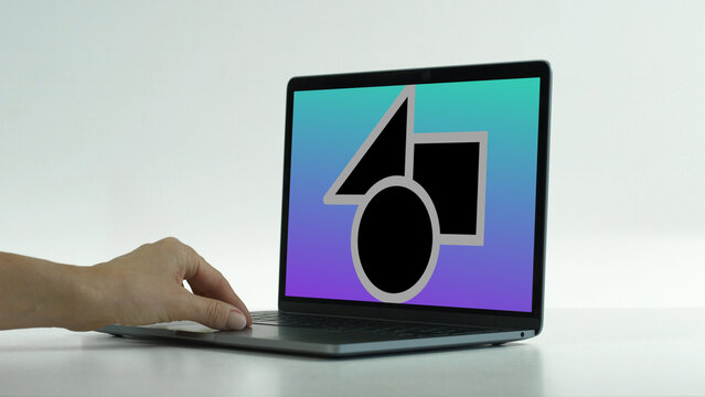 Laptop 10 Zoom In &ndash; Editable Laptop Display Mockup Templates, Modern Screens, Digital Device Presentations for Web, UI, App, Branding and Product Showcase