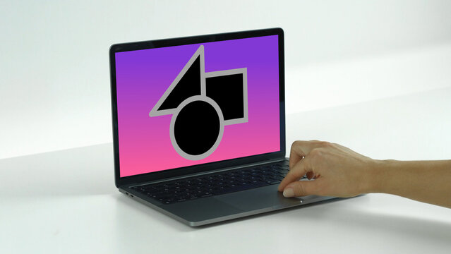 Laptop 23 Zoom In &ndash; Editable Laptop Display Mockup Templates, Modern Screens, Digital Device Presentations for Web, UI, App, Branding and Product Showcase