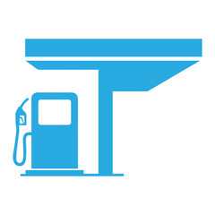 Gas Station Refuel Icon