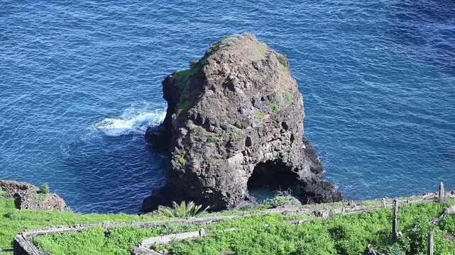 Teneriffa - Mirado de Los Roque Chico & Roque Grande in Pejes Reyes