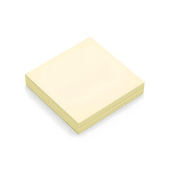 Stack of Yellow Notes: A neat stack of yellow sticky notes. Ready to capture ideas, reminders, and thoughts.