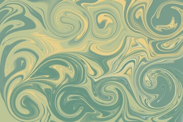 Blue Green and peach color marble pattern background