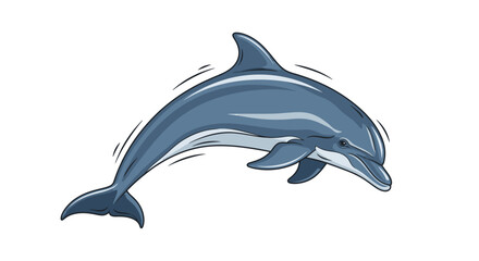 Playful dolphin jumping out of water © A B I G A I L