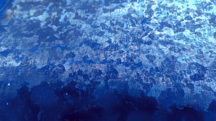 Abstract Cool Blue Mineral and Crystal Texture. crystalline textured surface close-up