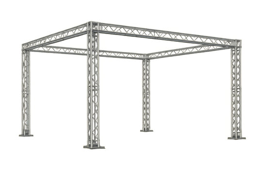 Stage truss structure for event rigging setup