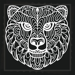 Animal Face Pattern Design