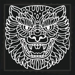 Simple Animal Face Design