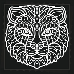 Simple Animal Face Design