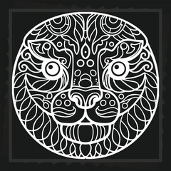 Simple Animal Face Design