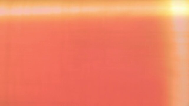 Horizon Smooth Film Burn Transition, Golden Hour Sunrise Over Calm Water and Open Horizon. perfect for nature story
