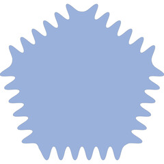 A detailed illustration of a geometric shape with intricate star-like patterns.