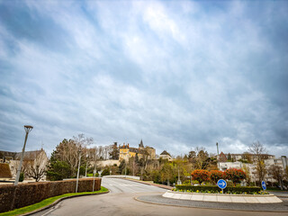 Fototapeta premium Street view of Montargis in France