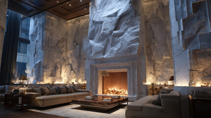 Obraz premium A quiet flame where warmth meets memories