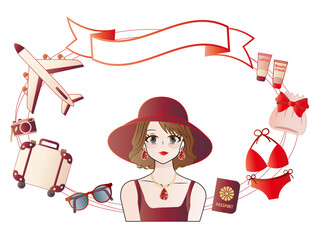 旅行■サマーバケーションのタイトルバナー