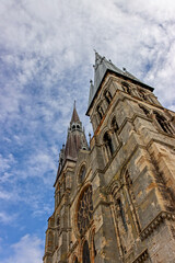 Fototapeta premium façade de Notre Dame en Vaux de Châlons en Champagne