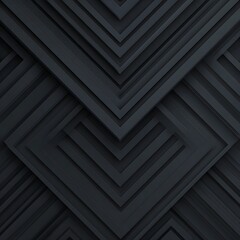 Obraz premium Luxury Black Geometric Abstract Background with 3D Layered Panels high resolution photo