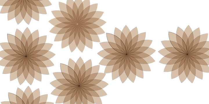 Laser cut panel. Decorative card for cutting. Flower Mandala Arabic art pattern.  Vector illustration.