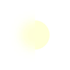 worm white gradient haft circle blur