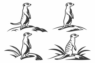 Fototapeta premium Minimalist icon representing a vector file format