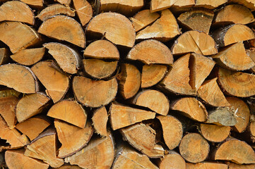 Pile of firewood