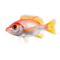 Obraz premium Red Perch [Transparent Background PNG].