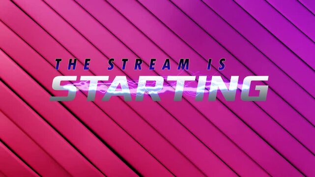 THE STREAM IS STARTING OVERLEY ANIMATION