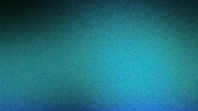 Dark blue and green grain texture background with vibrant teal light spot for cinematic gaming overlays, cyber security branding and modern technology backdrops