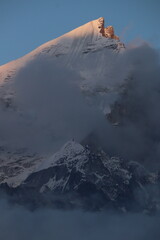Tapovan Base Camp is a breathtaking high-altitude meadow nestled in the heart of the Indian Himalayas.  one of the most dramatic mountain amphitheaters in the region.