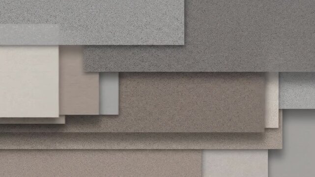 Abstract background of layered neutral-toned textured surfaces with subtle shadows
