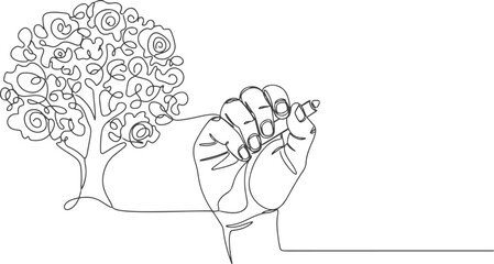 Fototapeta premium Mega Collection of Hand-Drawn Doodles: Abstract Patterns, Whimsical Characters, Kitchen Utensils, and Creative Continuous Line Art Illustration