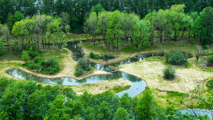 Horsetail Falls and Triple Falls Trail, Columbia River Gorge National Scenic Area, Oregon