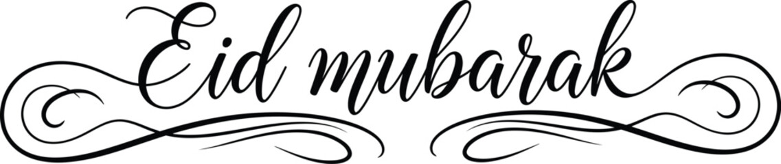 Eid mubarak wishes and greetings for muslim celebrations © Jobax