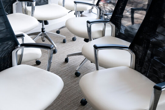 Canada, BC, Vancouver.  Office chairs