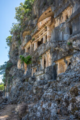 Fototapeta premium The Pinara Ancient City in Mugla Province of Turkey