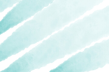 Fototapeta premium Wateecolor Sky Background Cyan Color